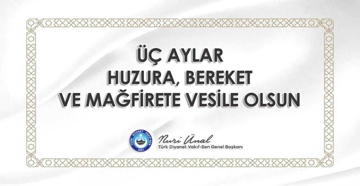  AYLAR HUZURA, BEREKET VE MAFRETE VESLE OLSUN